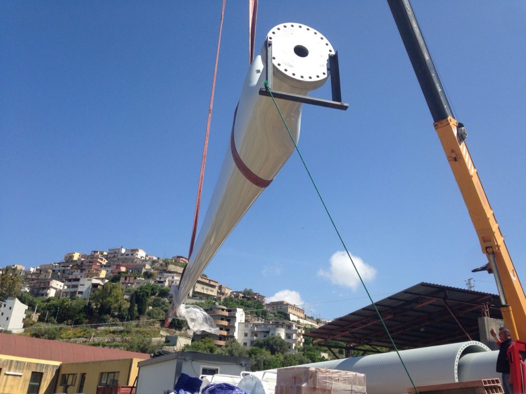 Impianto eolico Montebello Ionico 1 – 60kW