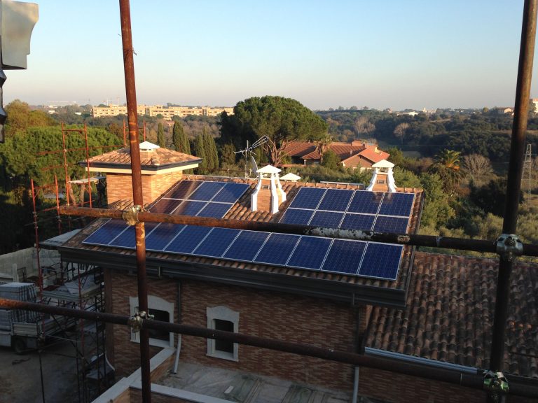 Impianto fotovoltaico Roma 8 x 8 kW + 6 kW