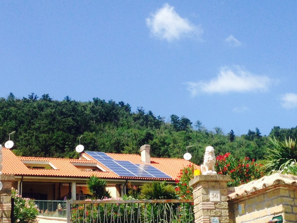 Impianto fotovoltaico Manziana 5,25 kW